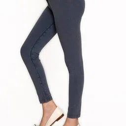 spunkies Solid Full Length Leggings-picture-32
