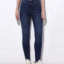 only Women Lightly Washed Skinny Fit Jeans-picture-11