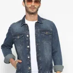 high star Lightly Washed Denim Jacket-picture-24