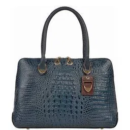 hidesign Women Croc-Embossed Genuine Leather Tote Bag-picture-18
