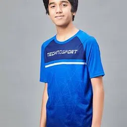 technosport Boys Typographic Print Crew-Neck T-shirt-picture-41