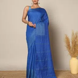 indie picks Handloom Silk Cotton Chanderi Saree-picture-42