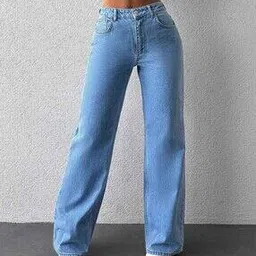 buda jeans co Women Lightly Washed Wide Jeans-picture-20