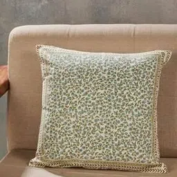 fabindia Hand Block Cotton Printed Cushion Cover-picture-24