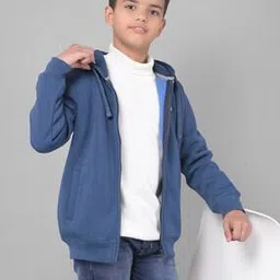 crimsoune club Boys Zip-Front Regular Fit Hoodie with Slip Pockets-picture-17