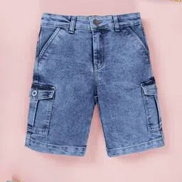 kiddopanti Boys Regular Fit Cargo Shorts-picture-23