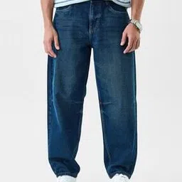 snitch Men Relaxed Jogger Jeans with Elasticated Waist-picture-38