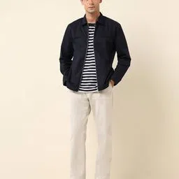 u.s. polo assn. Cotton Regular Fit Zip Front Shacket-picture-15