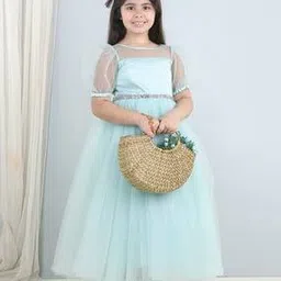 toy balloon Girls Embellished Fit & Flare Dress-picture-40
