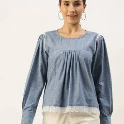 nyrika Women Round Neck Relaxed Fit Top-picture-30