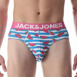 jack & jones Men Briefs with Elasticated Waistband  image 1
