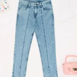 pantaloons junior Girls Mid-Rise Slim Fit Jeans-picture-43