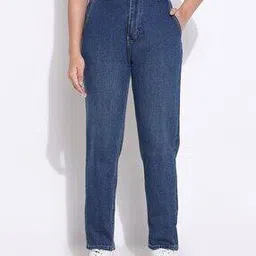 showoff Wom Lightly-Washed Mom Jeans-picture-44