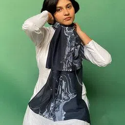 buta buti Women Printed Cotton Scarf-picture-12