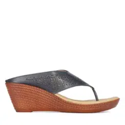 bata Women Open-Toe Slip-On Wedges-picture-20