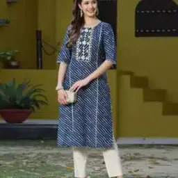 stylum Women Embroidered Straight Kurta-picture-50