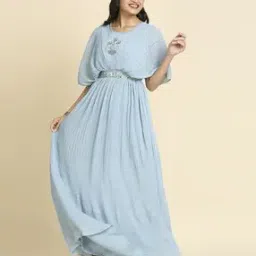 Women Embroidered Gown Dress-image-16