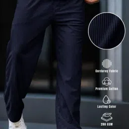 buda jeans co Men Track Pants with Elasticated Waist image 1