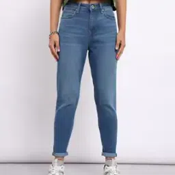 lee Women Mid-Wash Relaxed Fit Jeans-picture-23