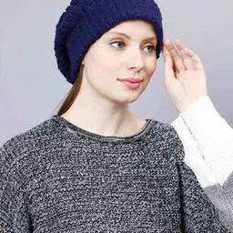 Women Knitted Pom Pom Beanie Cap-image-19
