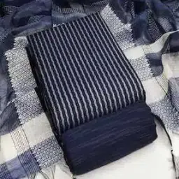 hariguru fashion Women Stripes Unstitched Dress Material-picture-11