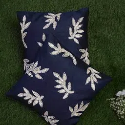 alina decor Set of 2 Embroidered Cushion Covers 16'' x 16''-picture-35