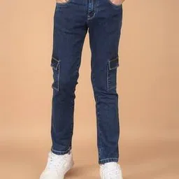 crimsoune club Boys Relaxed Fit Cargo Pants with Insert Pockets-picture-17