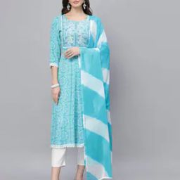 stylum Floral Anarkali Kurta Set-picture-26
