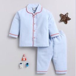 clt.s Boys Cotton Shirt & Pants Set-picture-2