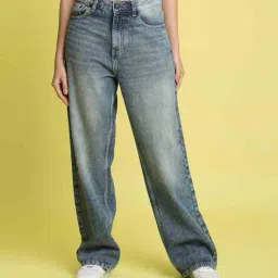 bene kleed Women Washed Jeans image 1
