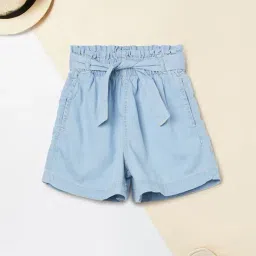 max Girls Regular Fit Shorts with Insert Pockets image 1