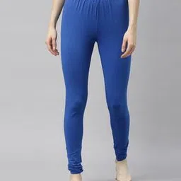 jcss Pack of 2 Solid Churidar Leggings-picture-37