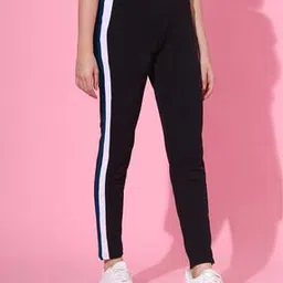 alisba WomenColourblock Jeggings with Elasticated Waistband-picture-46