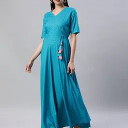 Women Fit And Flare Dress-image-21