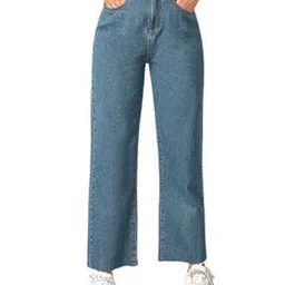 kotty Lightly Washed Relaxed Jeans-picture-53