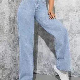 mevan Women Lightly Washed Relaxed Jeans-picture-17