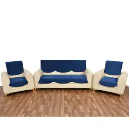 hargunz Chevron-Patterned 6-Seater Sofa Cover-picture-42