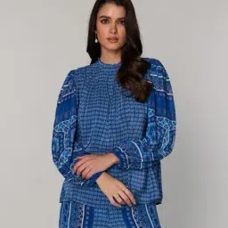 style island Women Geometric Relaxed Fit Top image 1