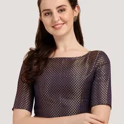 oomph! Women Self-design Back Open Blouse-picture-30