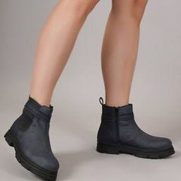 clog london Women Boots with Synthetic upper-picture-2