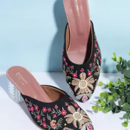 kiana house of fashion Women Heeled Sandals With Synthetic Upper image 1