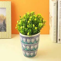the decor mart Worli Art Table Top Ceramic Planter-picture-30