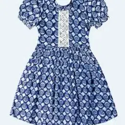 fashion dream Girls Floral Fit and Flare Dress-picture-37