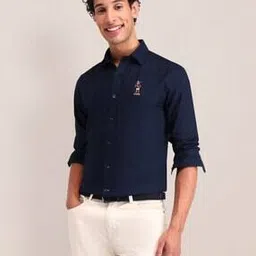 u.s. polo assn. Men Regular Fit Shirt with Full Sleeves-picture-25
