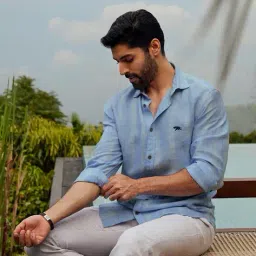 andamen Checked Slim Fit Shirt image 1