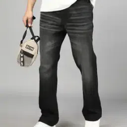 Shein Full Length Fly With Button Closure Mid Wash Jeans-picture-17