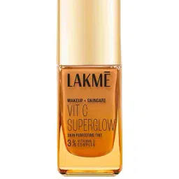 lakme Makeup+Skincare Vitamin-C Superglow Skin Perfecting Tint - Cool Cinnamon C300 image 1