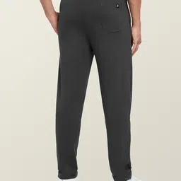 XYXX Men Pack Of 2 Grey Antimicrobial Cotton Modal Casual Lounge Pants with Zipper Pocket image 2