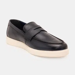 THOMAS CRICK Men Leather Loafers image 2
