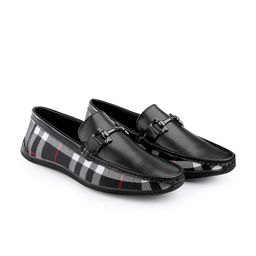 Bxxy Men Printed Round Toe Loafers-picture-40